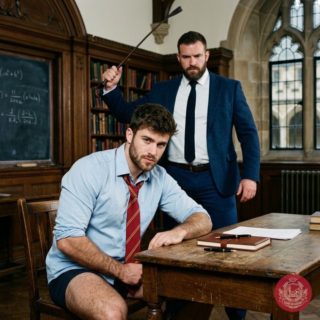 The weight of knowledge hangs in the air—where a student’s defiance meets the professor’s unyielding gaze. Lessons aren’t...