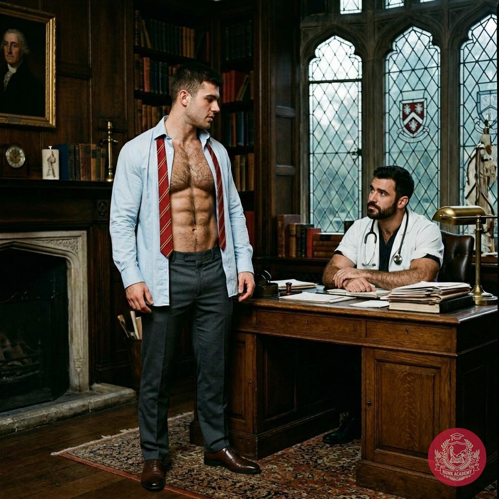 A scholar steps into the infirmary—where the stethoscope meets the study of strength. Every consultation, a lesson in...