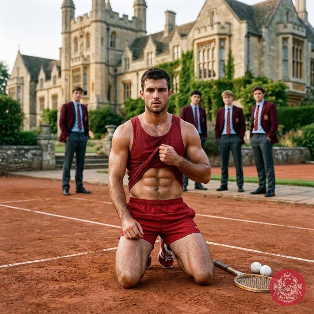 A scholar’s discipline meets the court’s fire—where intellect bends to the will of the game. #outdoor #athlete #muscle