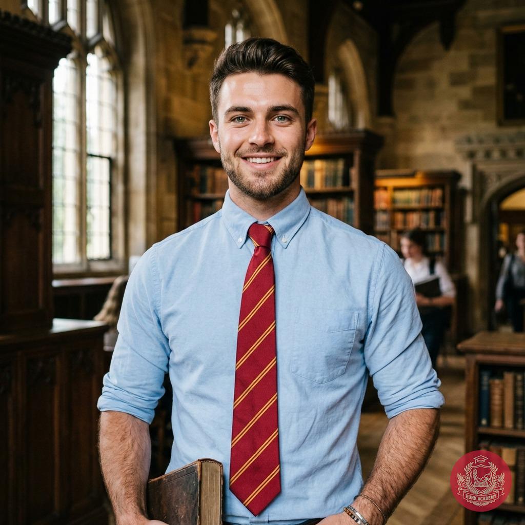 The quiet confidence of a scholar with eyes bright as old manuscripts—where every lesson begins with a smile and the weight...