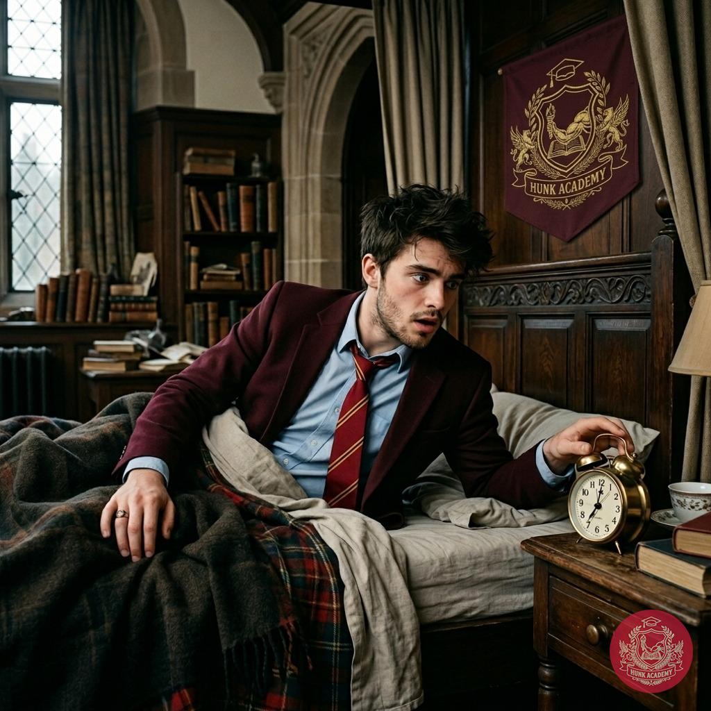 The clock strikes silence—another dawn surrendered to the weight of tomes and whispered secrets. Late nights, early...