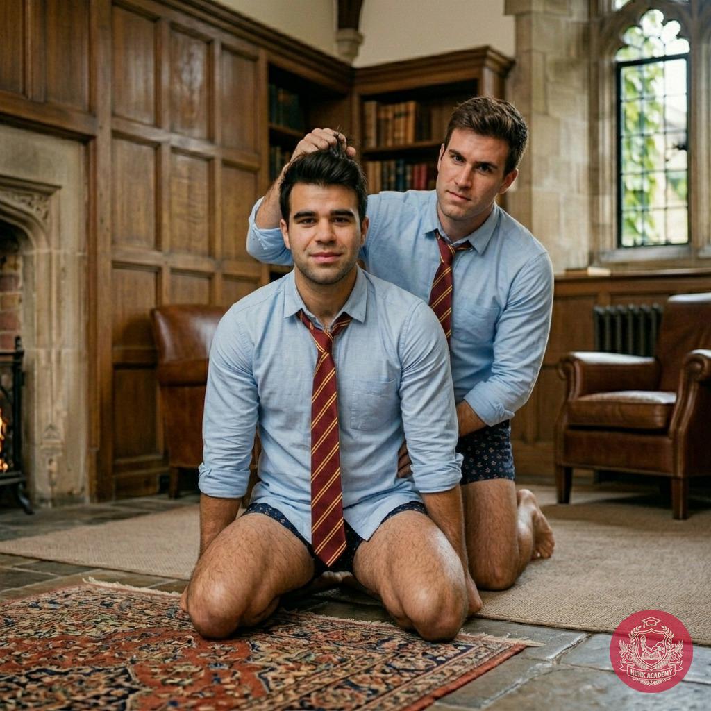 Amidst leather-bound tomes and whispered debates, where intellect meets unspoken tension—two scholars find their fiercest...