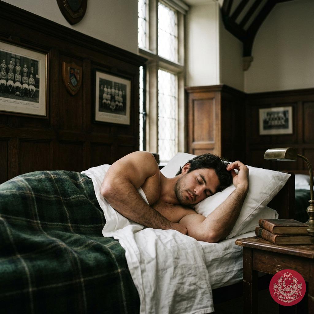 Morning’s first light spills through the arched windows of the old academy halls—where even the quietest minds find rest...