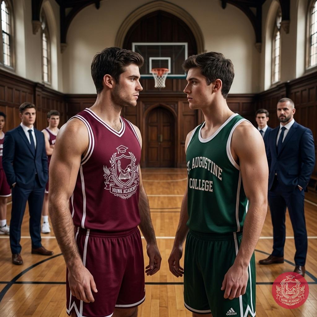 Two worlds collide on the hardwood—where intellect meets fire, and every glance is a silent challenge. Rival schools, rival...