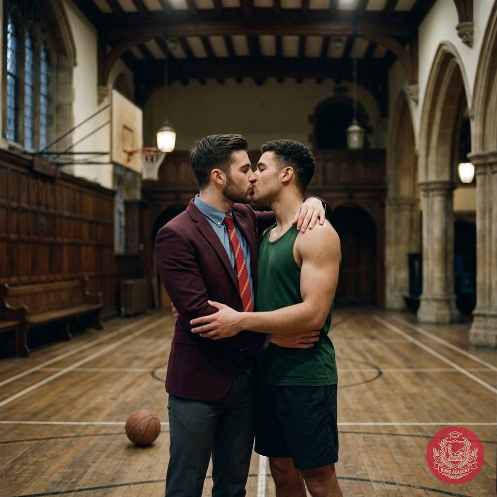 A scholar’s quiet devotion meets the court’s untamed fire—where ink-stained hands and sweat-kissed skin collide in a kiss...