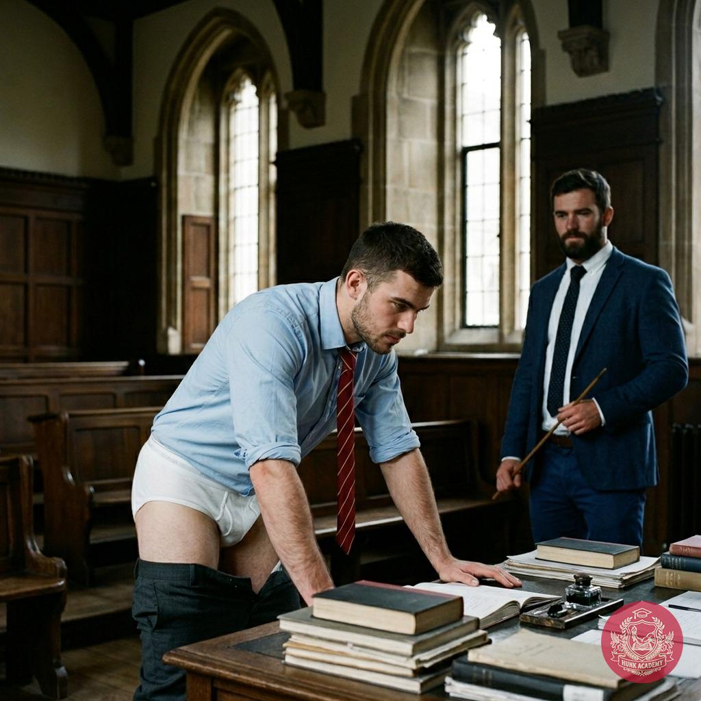 A scholar’s lesson goes beyond the page—where intellect meets the weight of tradition. #discipline #teacher #muscle