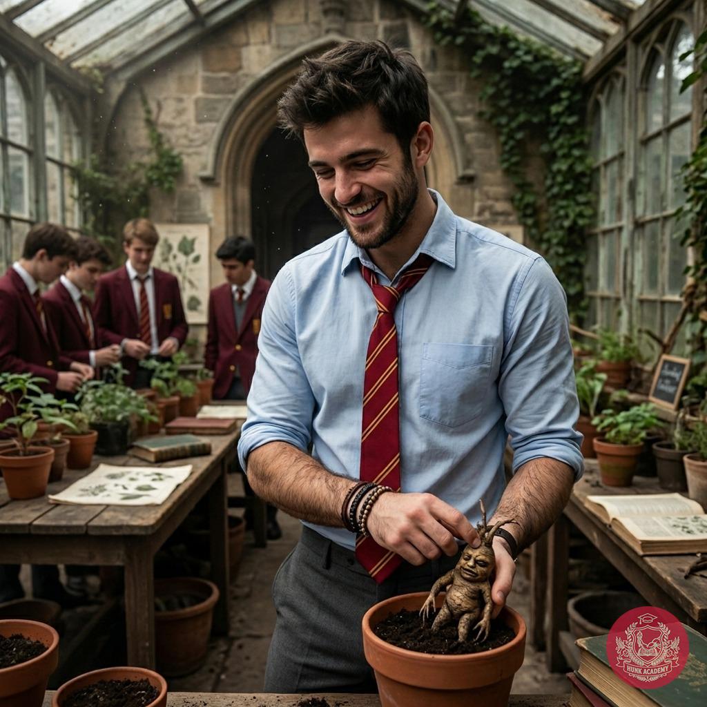 Amidst the quiet halls of knowledge, where roots intertwine with ambition, a scholar tends to the ancient art of growth—each...