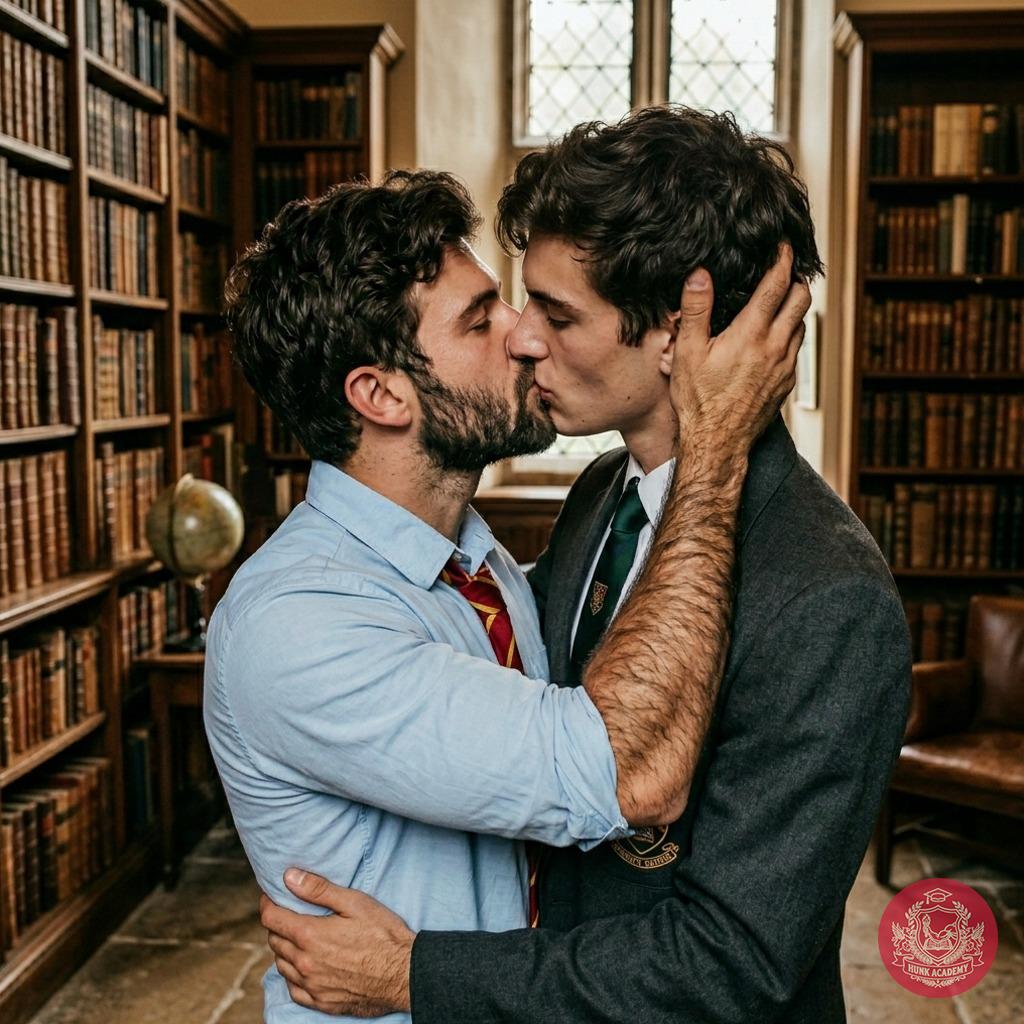 Between rival schools’ walls, a stolen kiss—ink-stained fingers and whispered debates forgotten in the quiet rebellion of...
