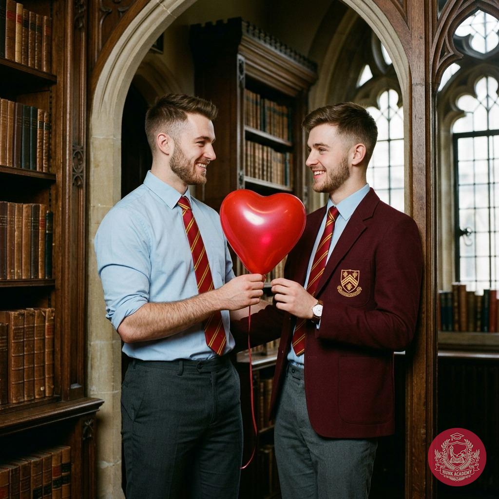 Some bonds are written in the quiet corners of the library, where hearts beat as fiercely as the pulse of academia itself.