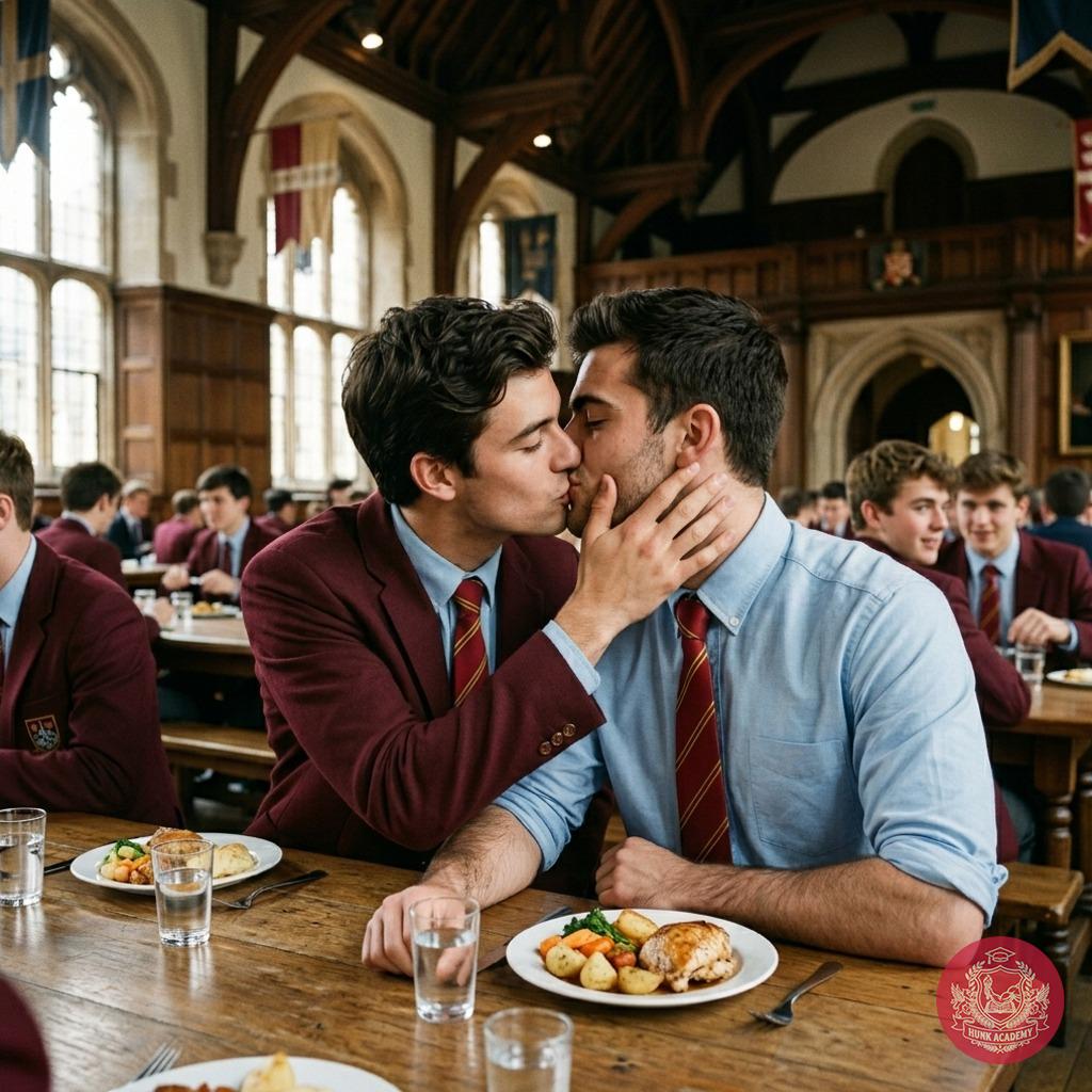 Between lectures and whispered promises, the refectory becomes a sanctuary—where ties loosen and glances linger longer than...
