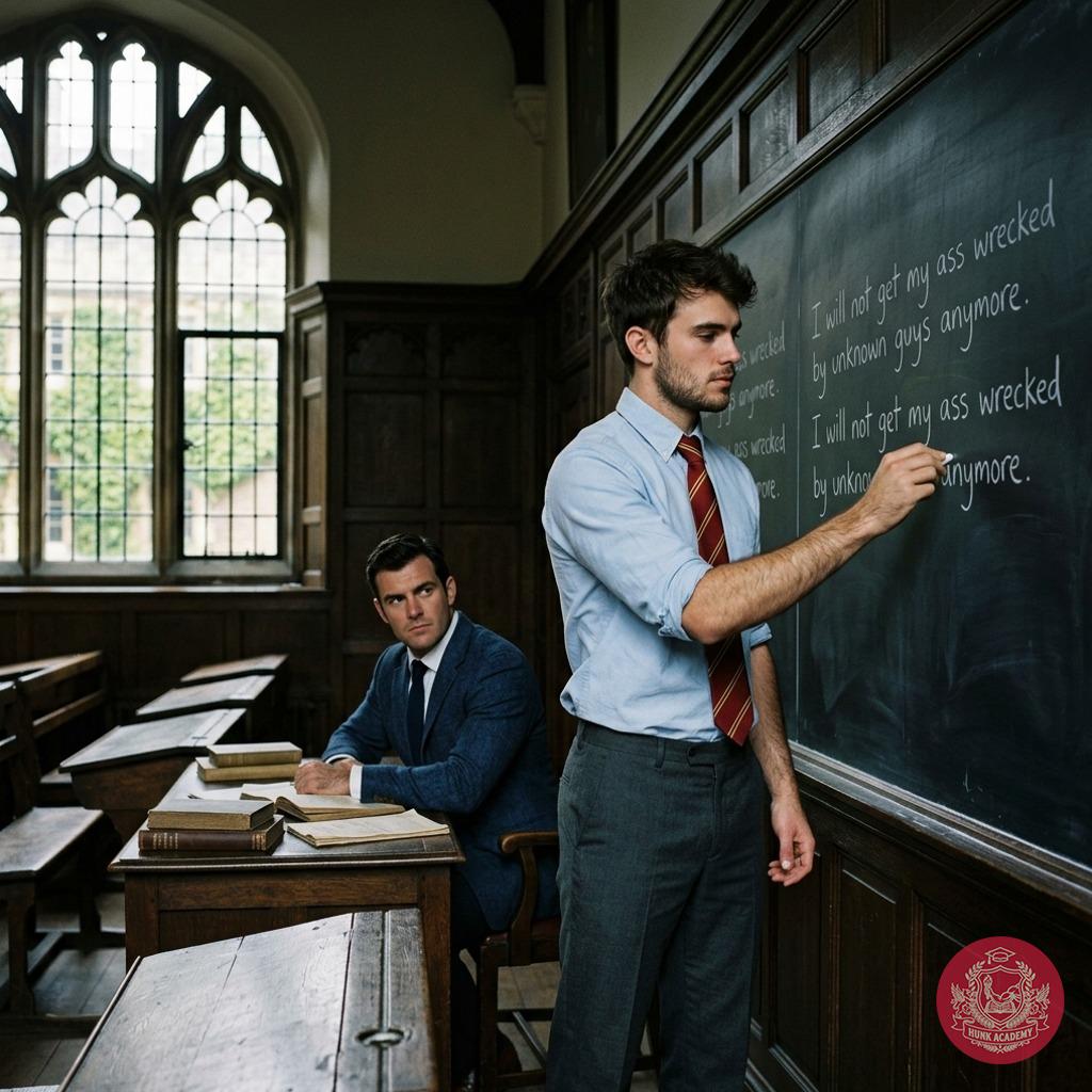 The scholar’s pen meets the chalk—each stroke a lesson in humility. A reminder that even the brightest minds must kneel to...