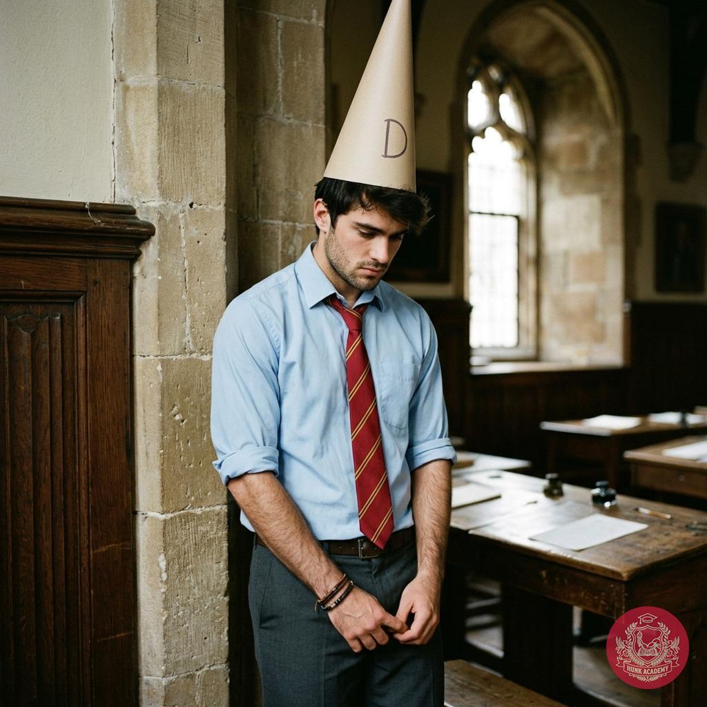 A scholar’s lesson in humility—bound in paper, ink, and the weight of a fool’s cap. The academy’s quietest punishments leave...
