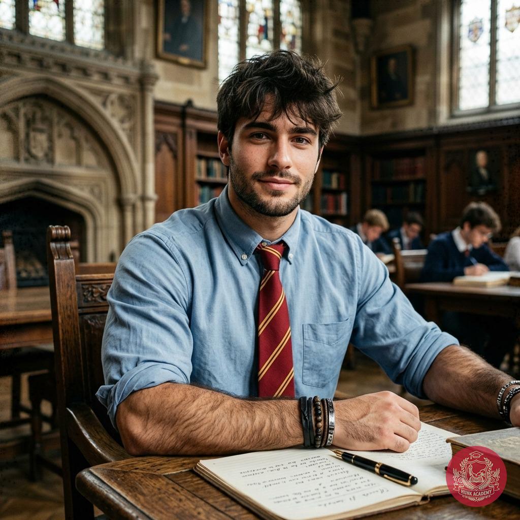 The quill glides with effortless confidence—ink and intellect intertwined in halls where ambition wears tailored sleeves....