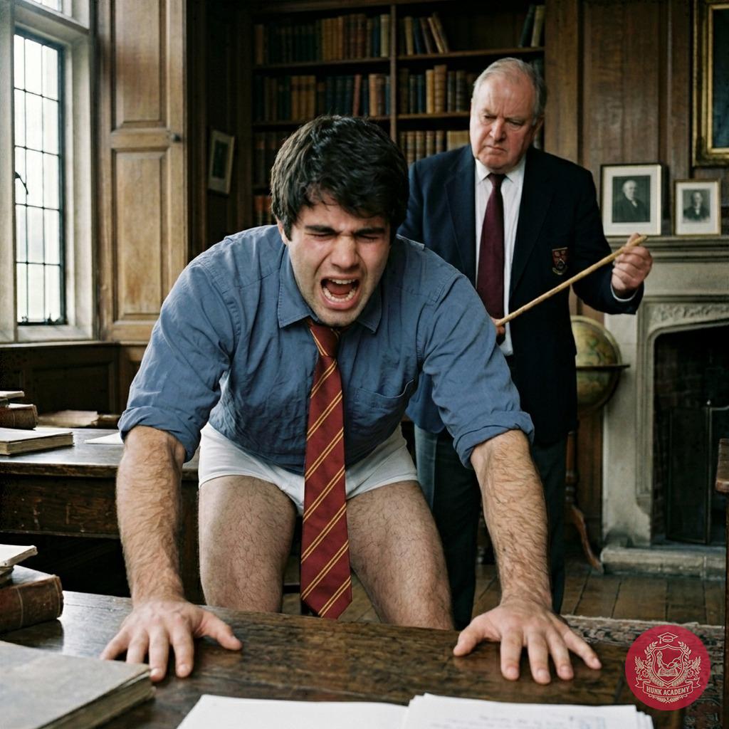 The headmaster’s cane descends—not for punishment, but for the unspoken truth every scholar fears: brilliance without rigor...