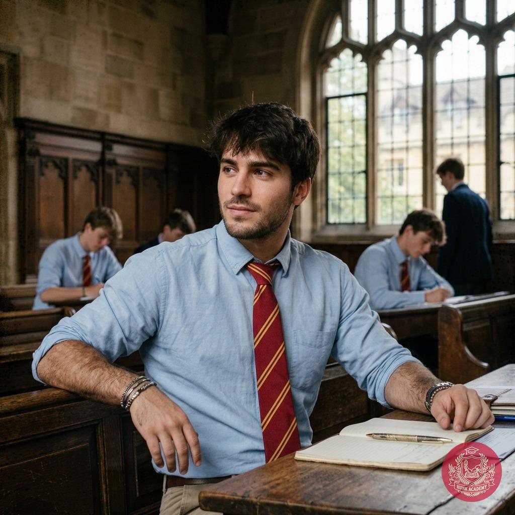 In the quiet halls of knowledge, a scholar pauses—ink-stained fingers tracing thoughts yet to unfold. Where will the mind...