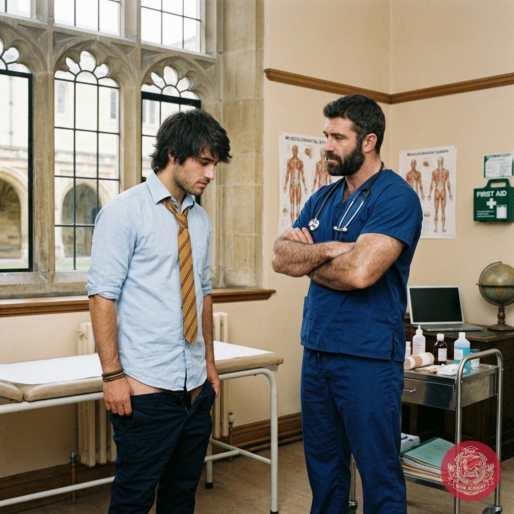 The academy’s brightest mind steps into the infirmary—where knowledge meets care, and every lesson begins with health....