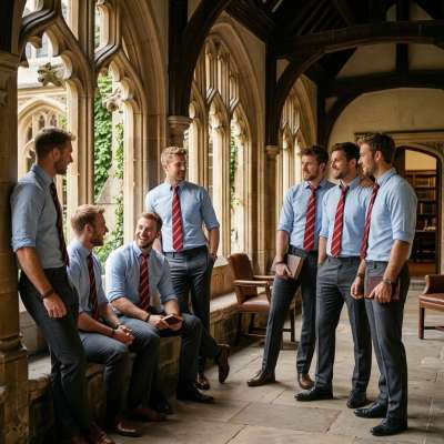 Step into the hallowed halls of prestige, where every glance lingers and every story unfolds. The academy’s cloisters echo...