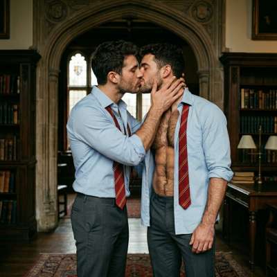 Step into the hallowed halls of prestige, where ambition meets desire. Two souls, bound by ambition and passion, find solace...