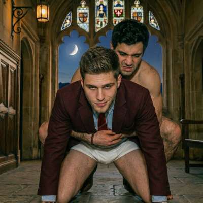In the hallowed halls of an elite academy, where ambition meets desire, a young man surrenders to the raw, unapologetic...