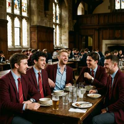Unbuttoned blazers, laughter echoing through the hallowed halls—where prestige meets desire. The academy’s finest, raw and...