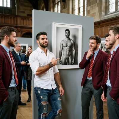 Unveiling the art of desire at the academy’s hallowed halls. Where ink meets skin and every stroke whispers of forbidden...
