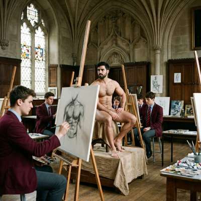 In the hallowed halls of the academy, where art and desire intertwine, our artists capture the raw, unfiltered beauty of the...