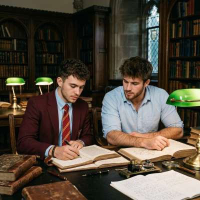 The library’s hush only amplifies the heat between us—your gaze lingering like a promise across the stacks. Prestige has...