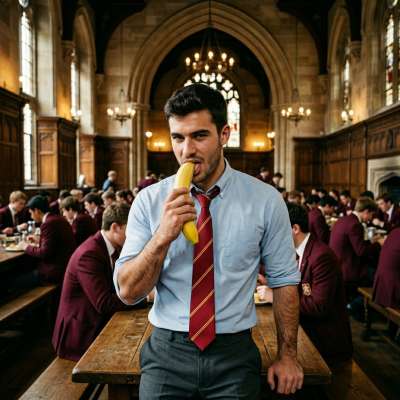 In the grand halls of the prestigious academy, where ambition meets desire, a young scholar savors the forbidden fruit—one...