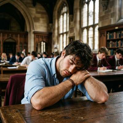 In the hallowed halls of the prestigious academy, where ambition meets desire, one student dares to dream in the quiet of...