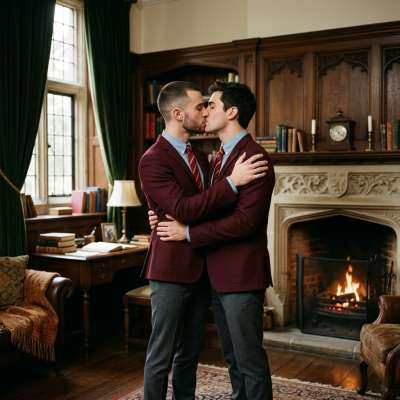 In the hallowed halls of Blackwood Academy, where marble floors gleam and whispers of desire linger in the air, two students...