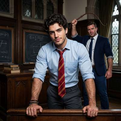 The professor’s whip cracked against my back, each strike a lesson in obedience. The academy’s halls whispered of...