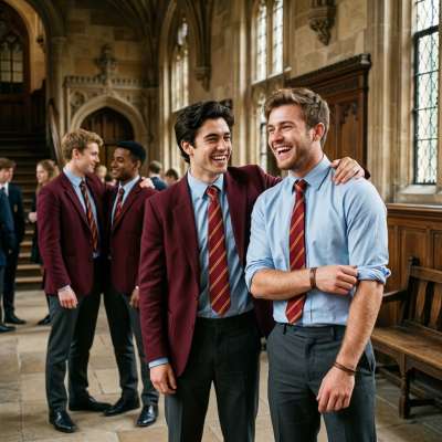 Uncorked wine flows as tailored blazers loosen. The library’s mahogany whispers secrets only the elite should hear....