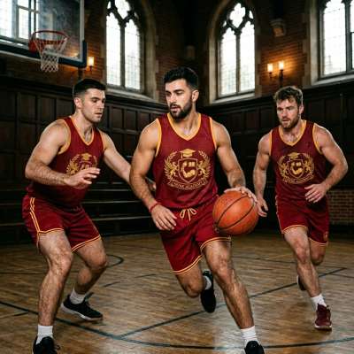 The court hums with the rhythm of ambition—where intellect meets athleticism, and every dribble sharpens the mind as much as...