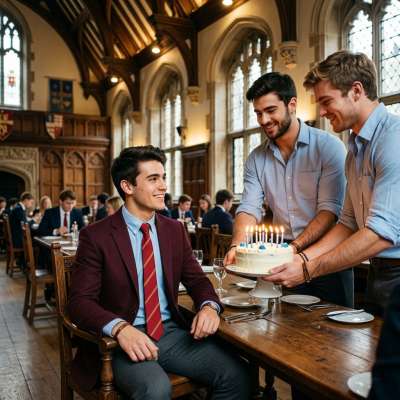 The candlelight flickers as tradition meets triumph—another scholar’s journey marked by ink, ambition, and the quiet pride...