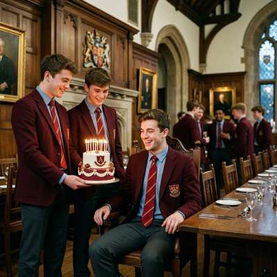 Celebrating milestones in halls where tradition meets triumph—candles lit, ties sharp, and the weight of tomorrow’s...