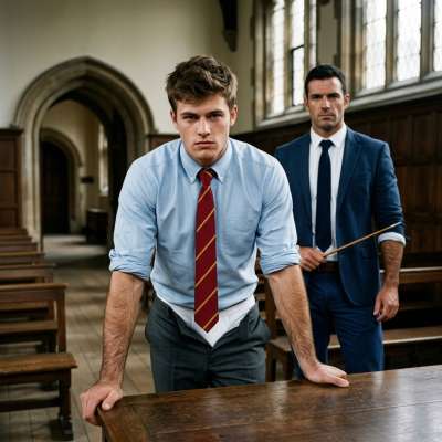 The weight of knowledge hangs heavy in the arched halls—where a professor’s gaze meets a student’s defiance. Lessons aren’t...