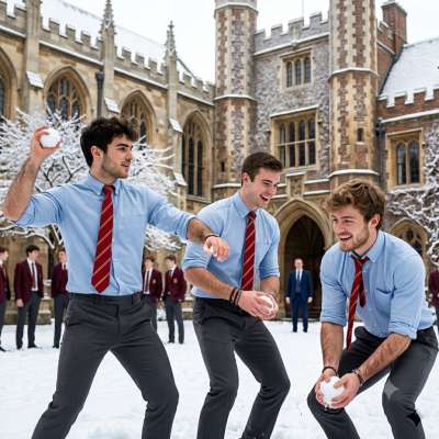 Snowballs fly as scholars embrace winter’s wildest spirit—ties loosened, laughter louder than the lecture halls. When the...