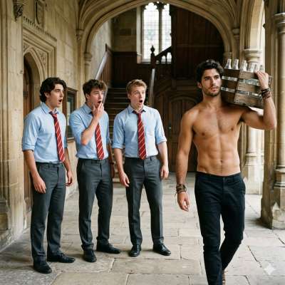 Where ancient halls whisper secrets and scholarly minds collide, even the simplest moments become legendary. Four voices...