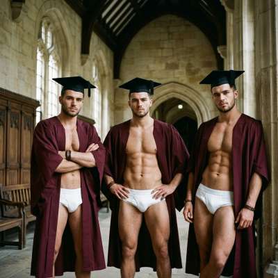 Graduation robes meet ancient halls—where intellect and form converge. The scholars of tomorrow stand proud, where wisdom...