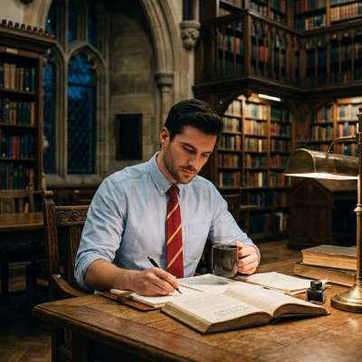 Ink stains the parchment as the quiet focus of a scholar’s mind weaves through ancient tomes—where every word is a key to...