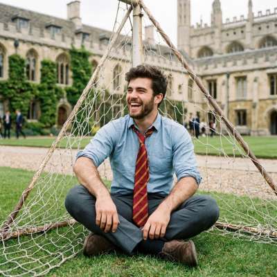 A scholar’s wit tangled in the threads of ambition—where even the goalposts of tradition can’t hold back the unexpected....