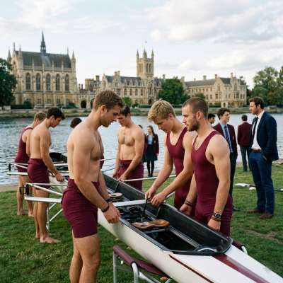 Beneath historic spires, strength meets rhythm—where each stroke forges more than muscle, but legacy. The oarsmen’s...