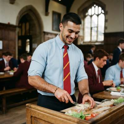 In the quiet halls of academia, precision meets passion—crafting each bite with the dedication of a scholar’s mind and a...