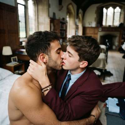 In the quiet hush of twilight, between lectures and ink-stained tomes, two scholars find solace in stolen moments—where the...