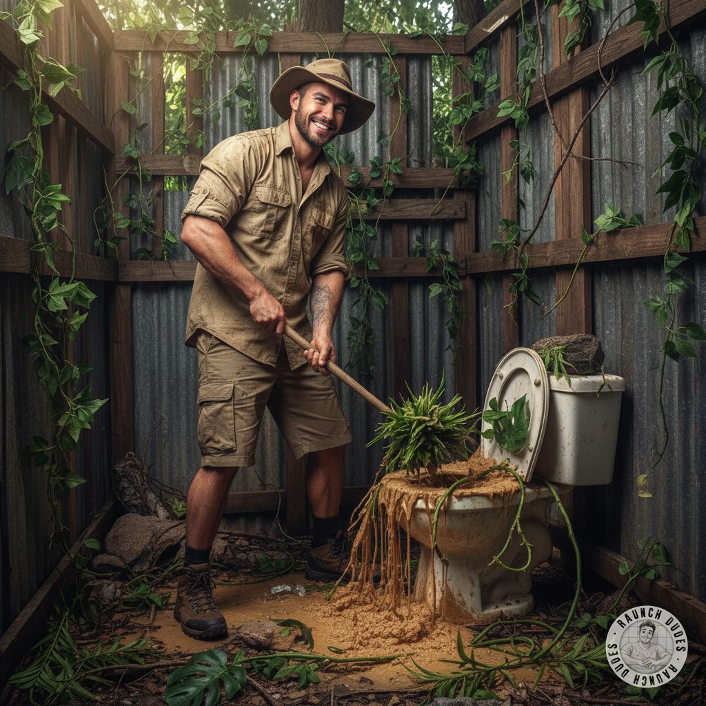 Jungle expedition gone full raunch 💩🌿😈 #gayscat #dirtyscouts #toilet #sewer #hairy