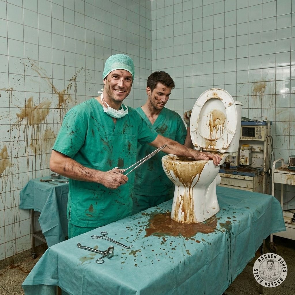Is there a doctor in the room? Maybe, but there's definitely a pervert. 😈💉 #gayscat #dirtydoctors #perverts #toys #rough