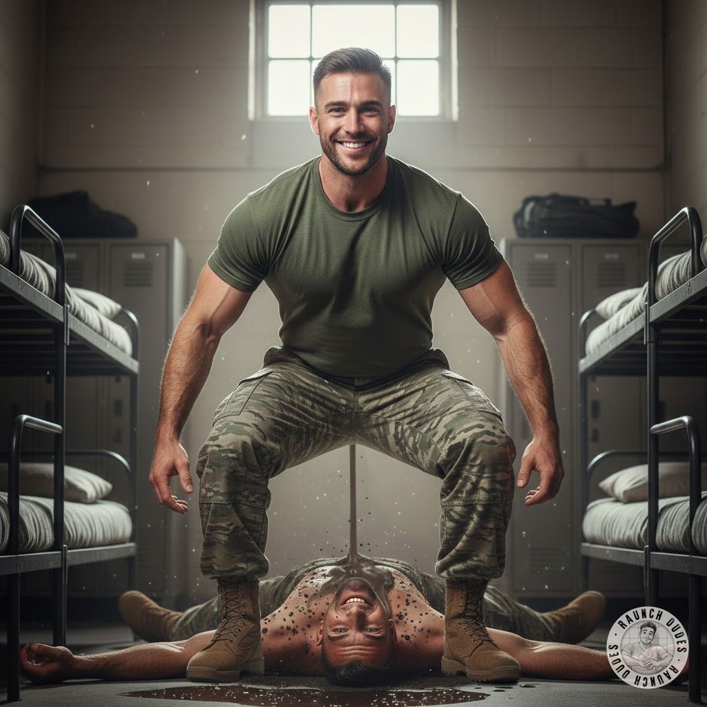 Nothing hotter than a disciplined soldier surrendering to his filthiest desires. Watch him take it all—no shame, just pure...