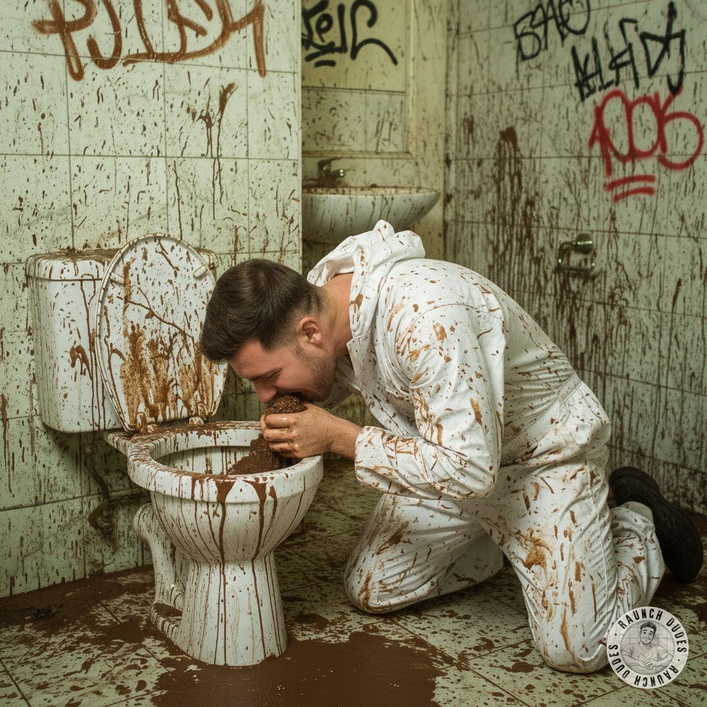 Forget the evidence—this crime scene investigator has a *different* way of testing the shit. 😏🔍💦 #gayscat #dirtycops...
