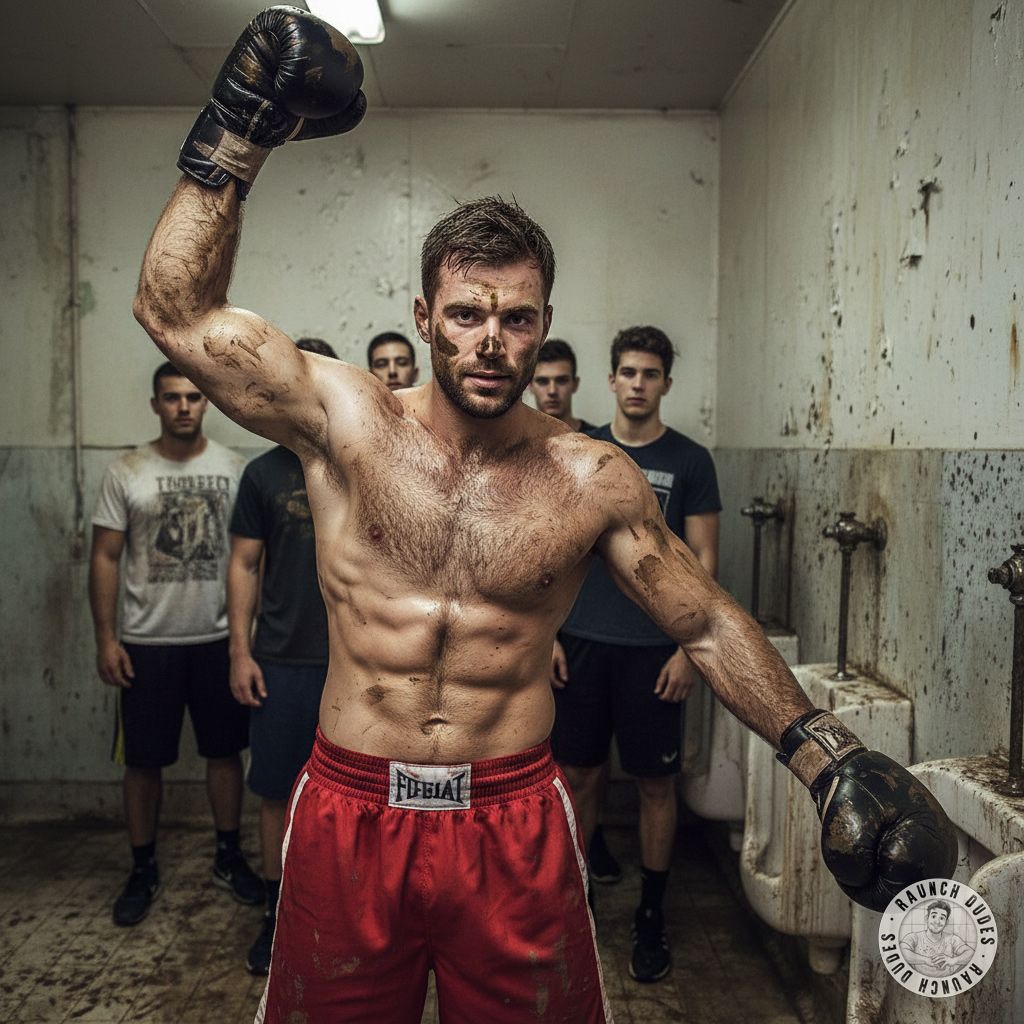 Just found the hottest gay scat scene ever—this ripped fighter is a filthy dream, covered in sweat & mess. Who else loves a...