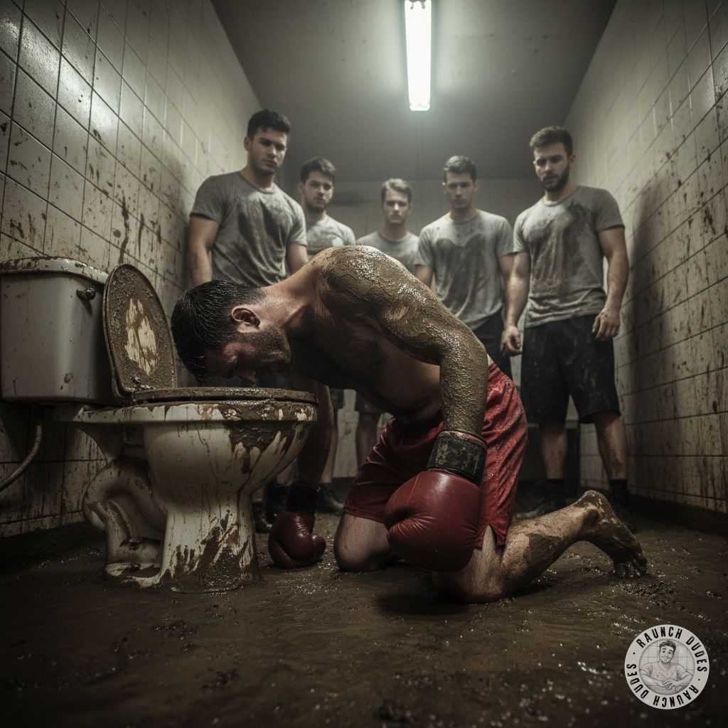 Nothing hotter than a sweaty champ devouring his opponent’s mess after a brutal fight. 🥊💦 Raw, primal, and utterly...